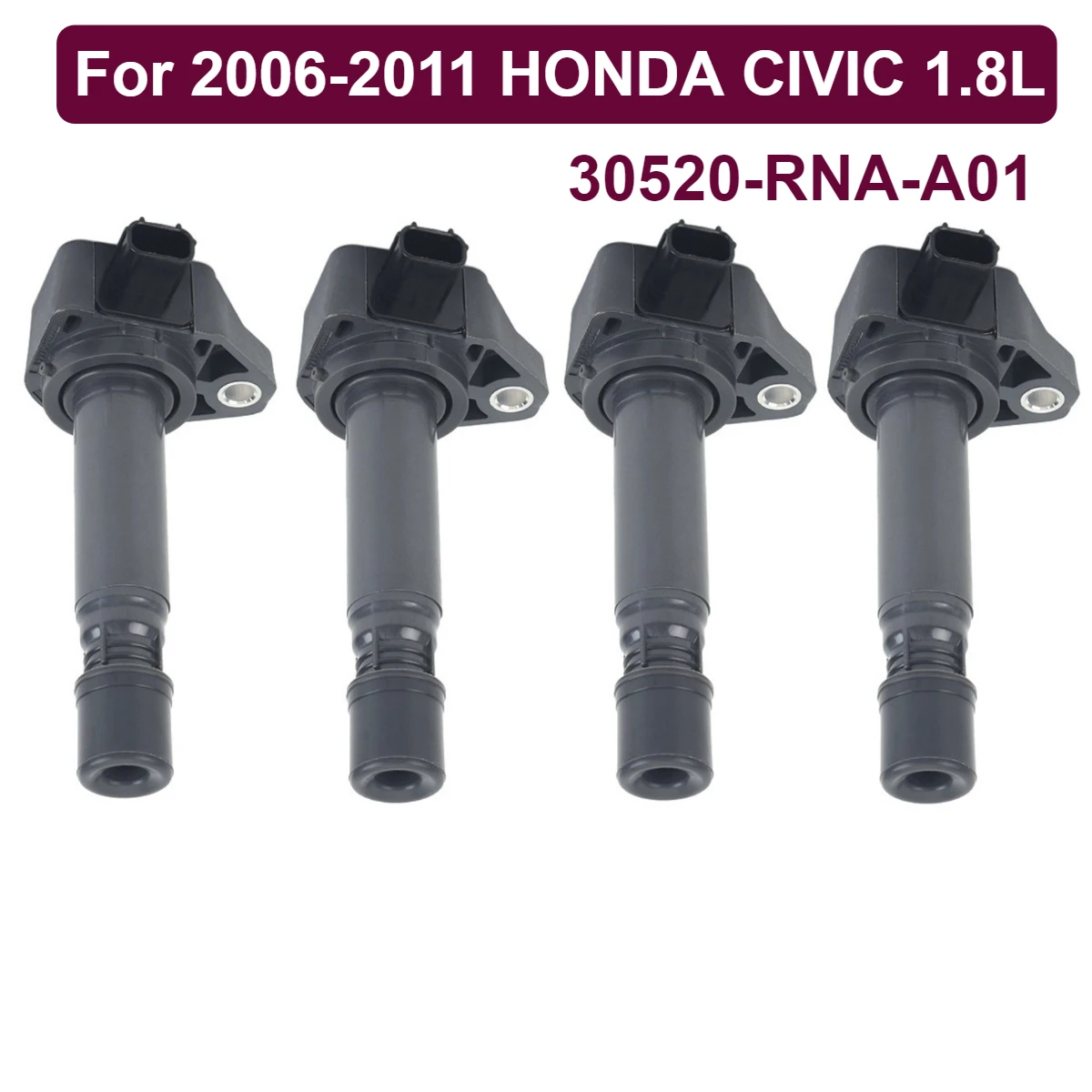 

4 шт. UF582 КАТУШКА ЗАЖИГАНИЯ для 2006-2011 HONDA CIVIC 1.8L 30520-RNA-A01 30520RNAA01 НОВАЯ