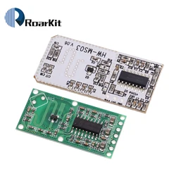 Motion Radar Sensor HW-MS03 2.4GHz to 5.8GHz Human Body Induction Switch RCWL-0516 Microwave Radar Sensor Module for Arduino Diy