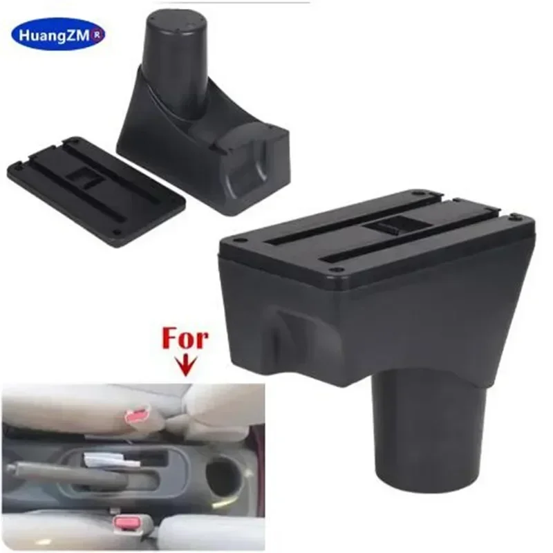 Car central armrest box For Nissan March Micra K13 MK4 IV Armrest Box For Nissan Sunny Car Armrest Arm Storage Box cup 2010-2022