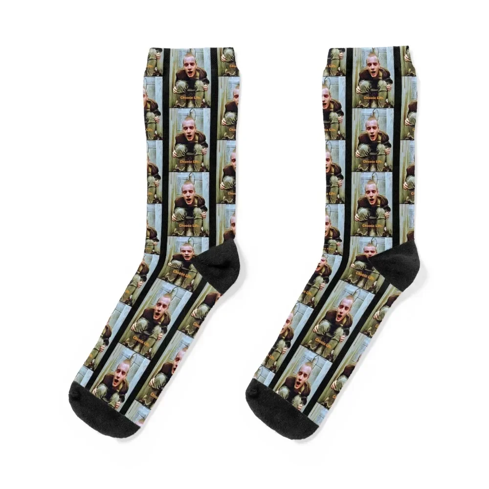 Trainspotting Poster Socks retro Antiskid soccer christmas gifts snow Men's Socks Luxury Women's