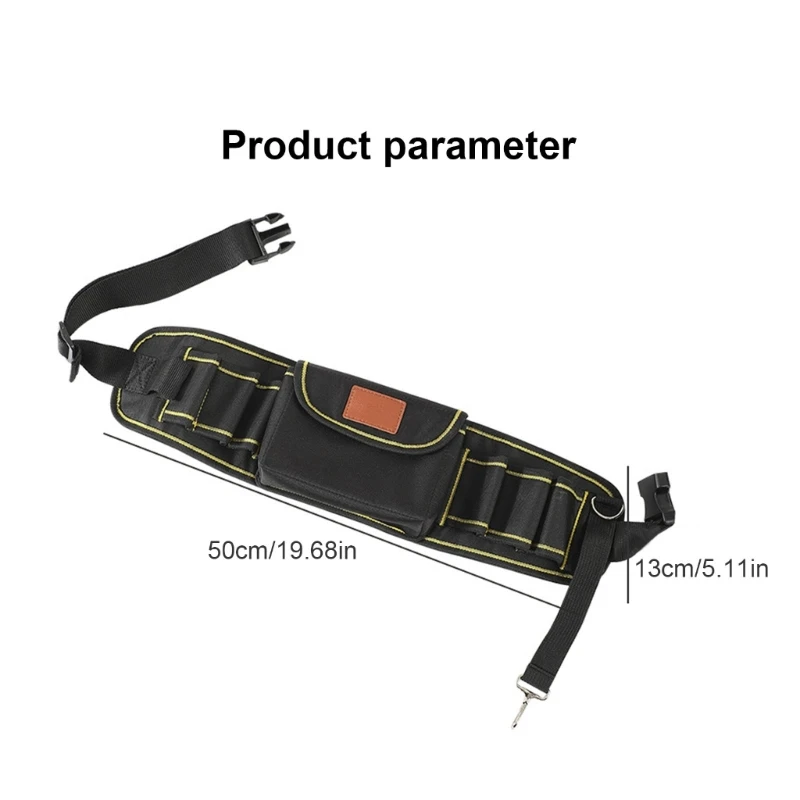 Woodworker Tool Organizers Belt with Convenient Storage Pockets for Repair