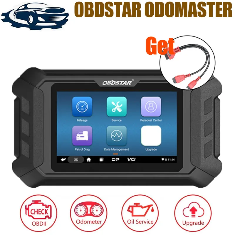 OBDSTAR ODOMASTER Cluster Calibration/OBDII and Special Functions Cover More Vehicles Models Get Free FCA Adapter