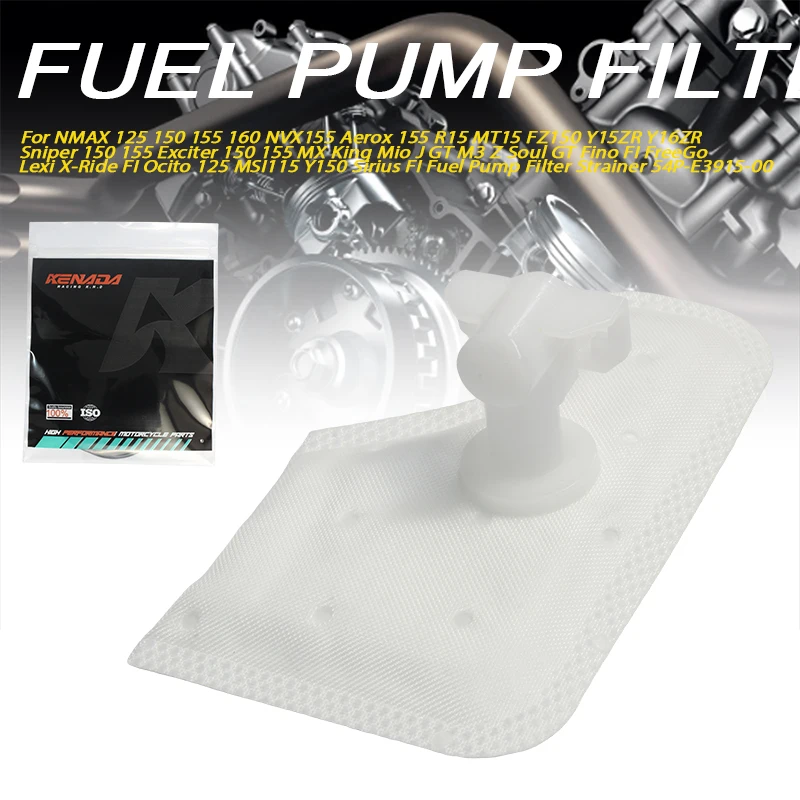 

Motorcycle Fuel Pump Filter 54P-E3915-00 For NMAX125 150 155 160 NVX/AEROX155 R15 MT15 FZ150 Y15ZR/16ZR MIO SOUL GT LEXI FI