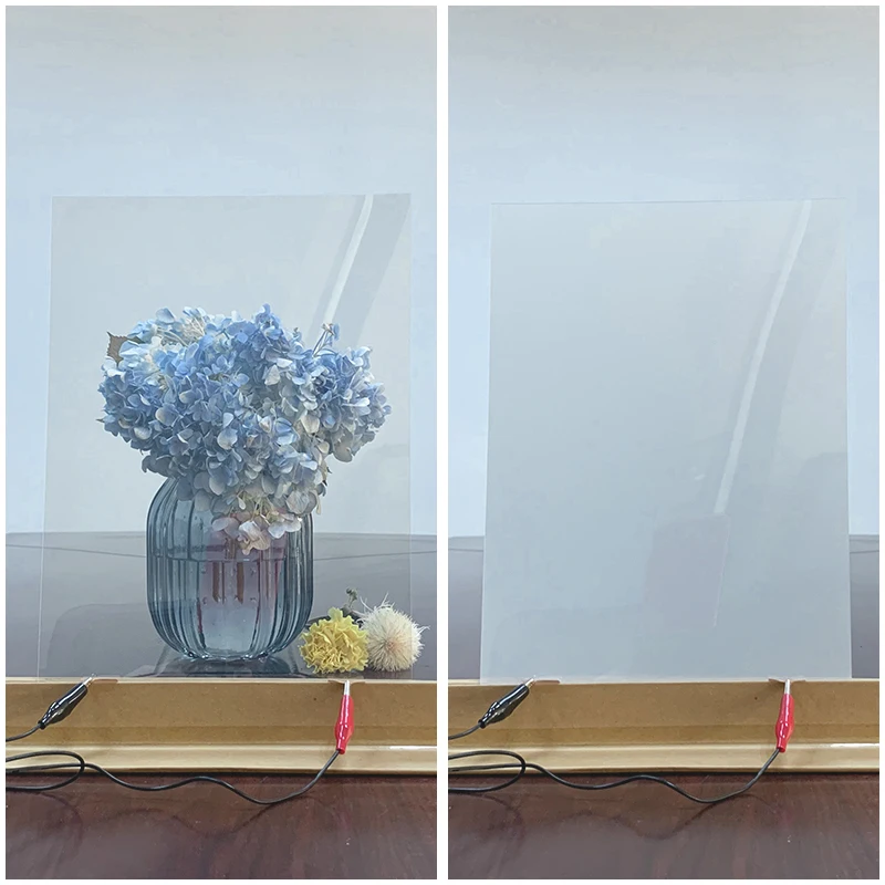 

Smart Dimming PDLC Glass Film Privacy Self-adhesive Smart Film for Meeting Room Partition Decorative Window
