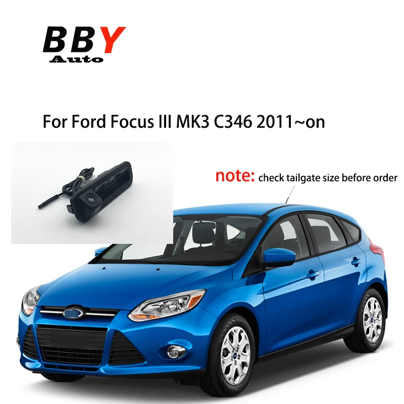 Trunk RearView Camera For ford focus 3 2011 2012 2013 MK3 5D 4D hatchback wagon sedan HD CCD backup Reverse Parking Camera