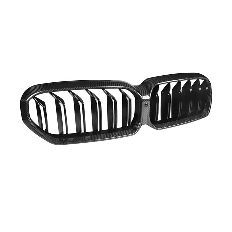 

Оптовая цена, решетка переднего бампера автомобиля из сухого углеродного волокна для 5 серии G30 LCI F90 M5, решетка с двойной линией автоматических комплектов кузова