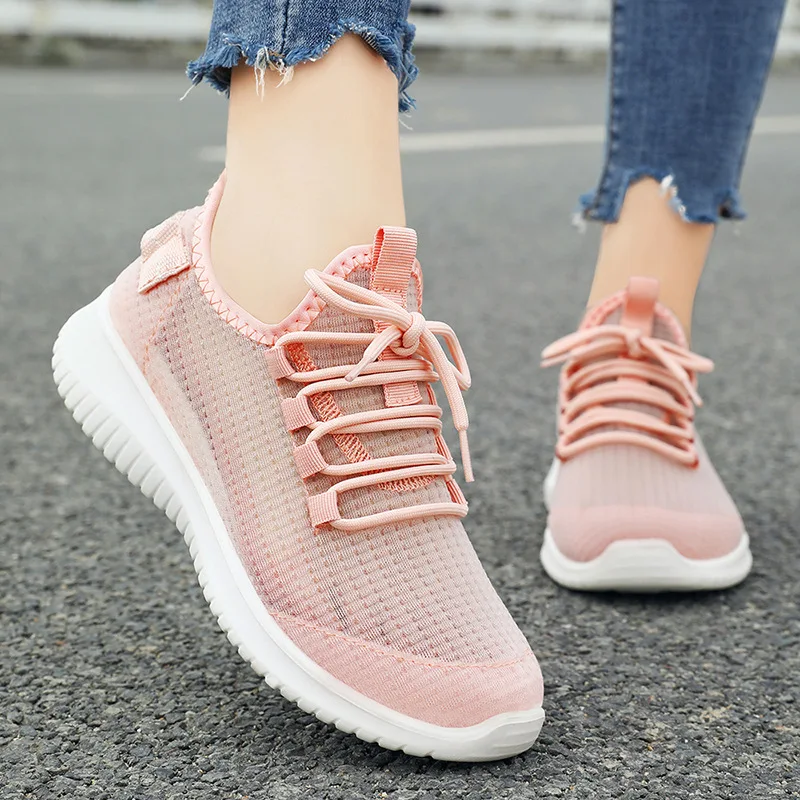 2024 new women's shoes Fashion casual shoes Breathable light sports shoes breathable comfortable women's shoes