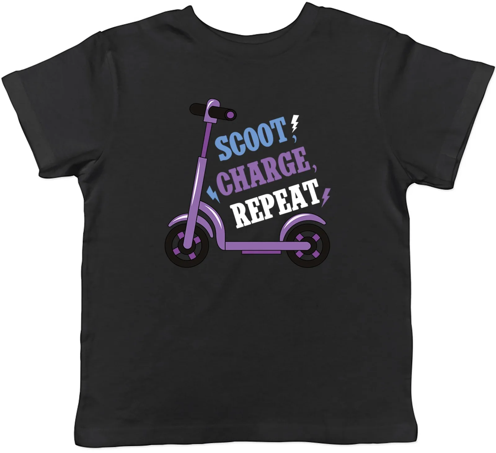 Scooter eléctrico Scoot Charge repetir E-Scooter niños camiseta niños niñas regalo