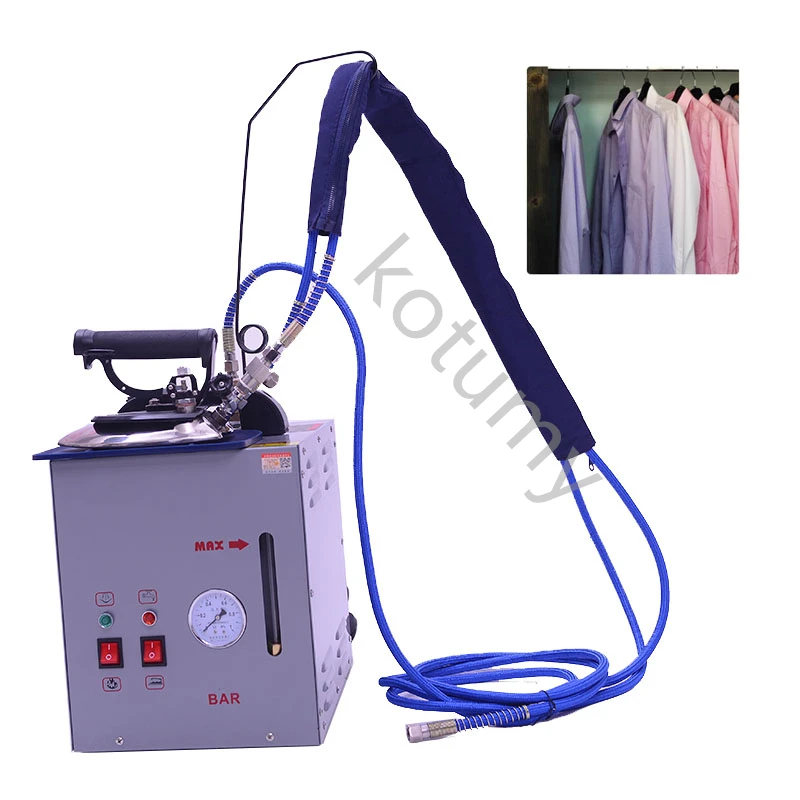 Industrial Pressure Steam Electric Iron Dual-Purpose Hanging Ironing Machine Electric Heating Steam Boiler Iron