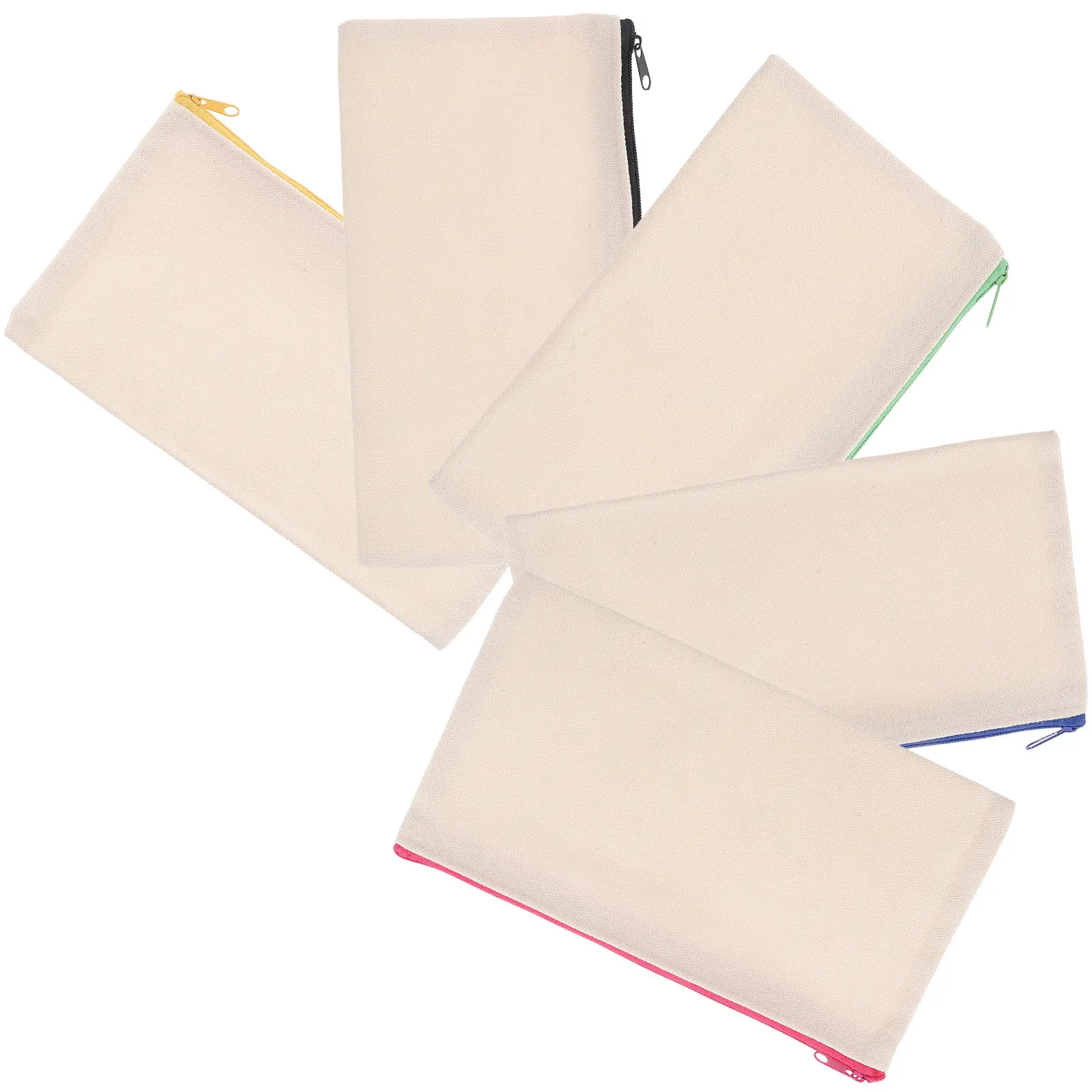 

Набор из 5 пеналов-косметичек для рисования граффити, холщовые, на молнии, для путешествий, оптом