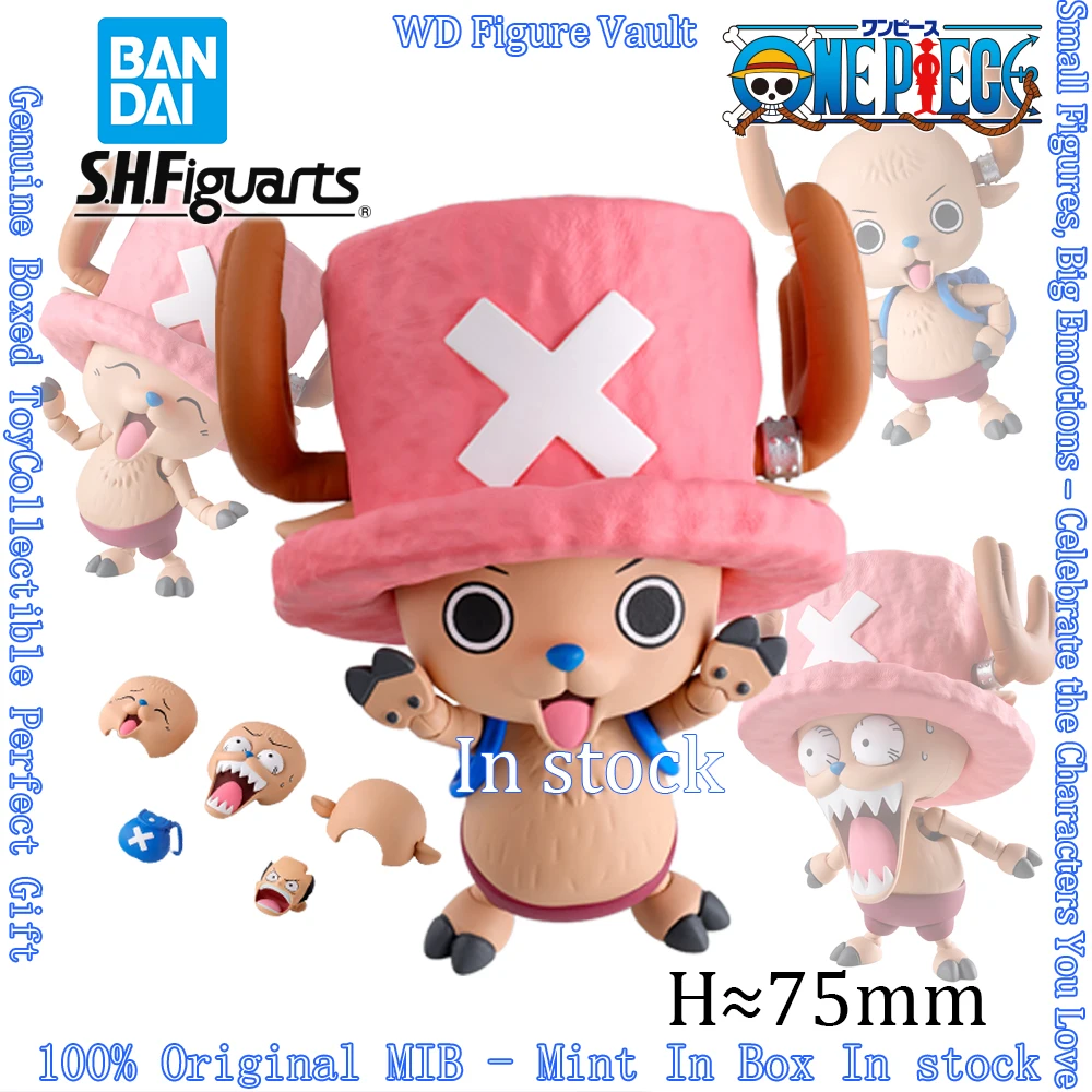 

In stock Bandai S.H.Figuarts Tony Tony Chopper-Drum Island-One Piece With Accessories Figures Anime Model Genuine Boxed Toy Gift