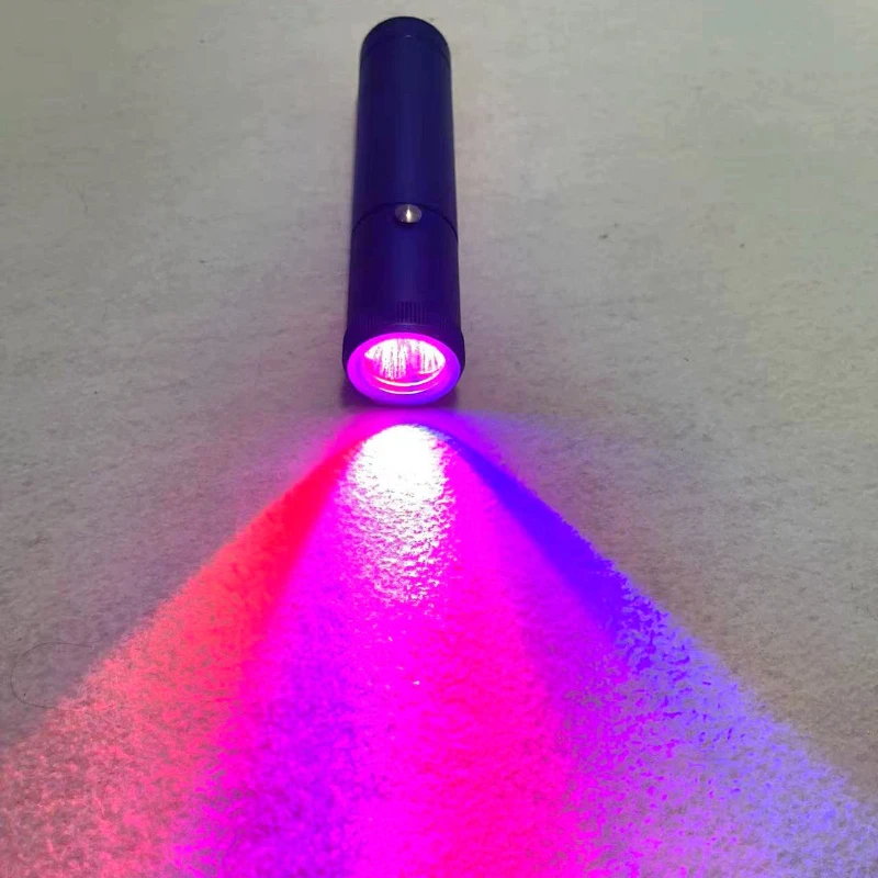 

Red Blue Light LED Physiotherapy Flashlight Canker Sore Treatment Device Infrared Light Therapy Wand for Mouth Lip Skin Care