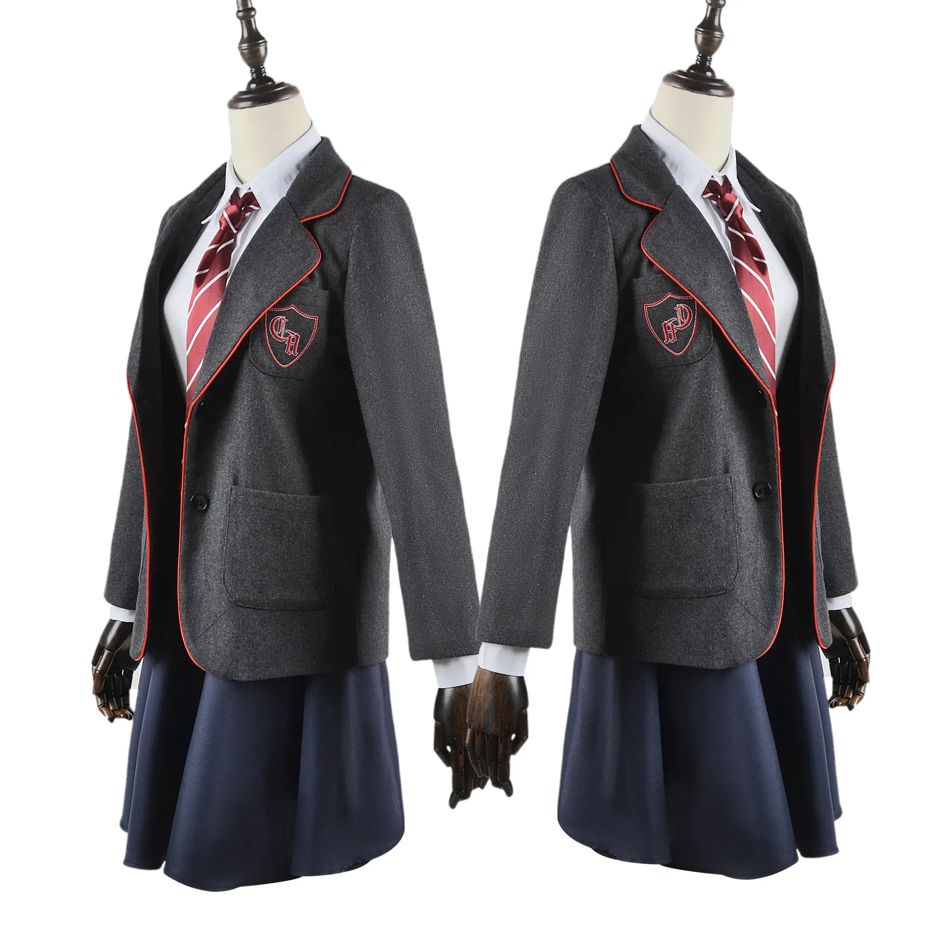 Costume de Cosplay du Film Matilda, Uniforme Sв, Manteau et Jupe, Tenue Idéale pour Enfant et Femme