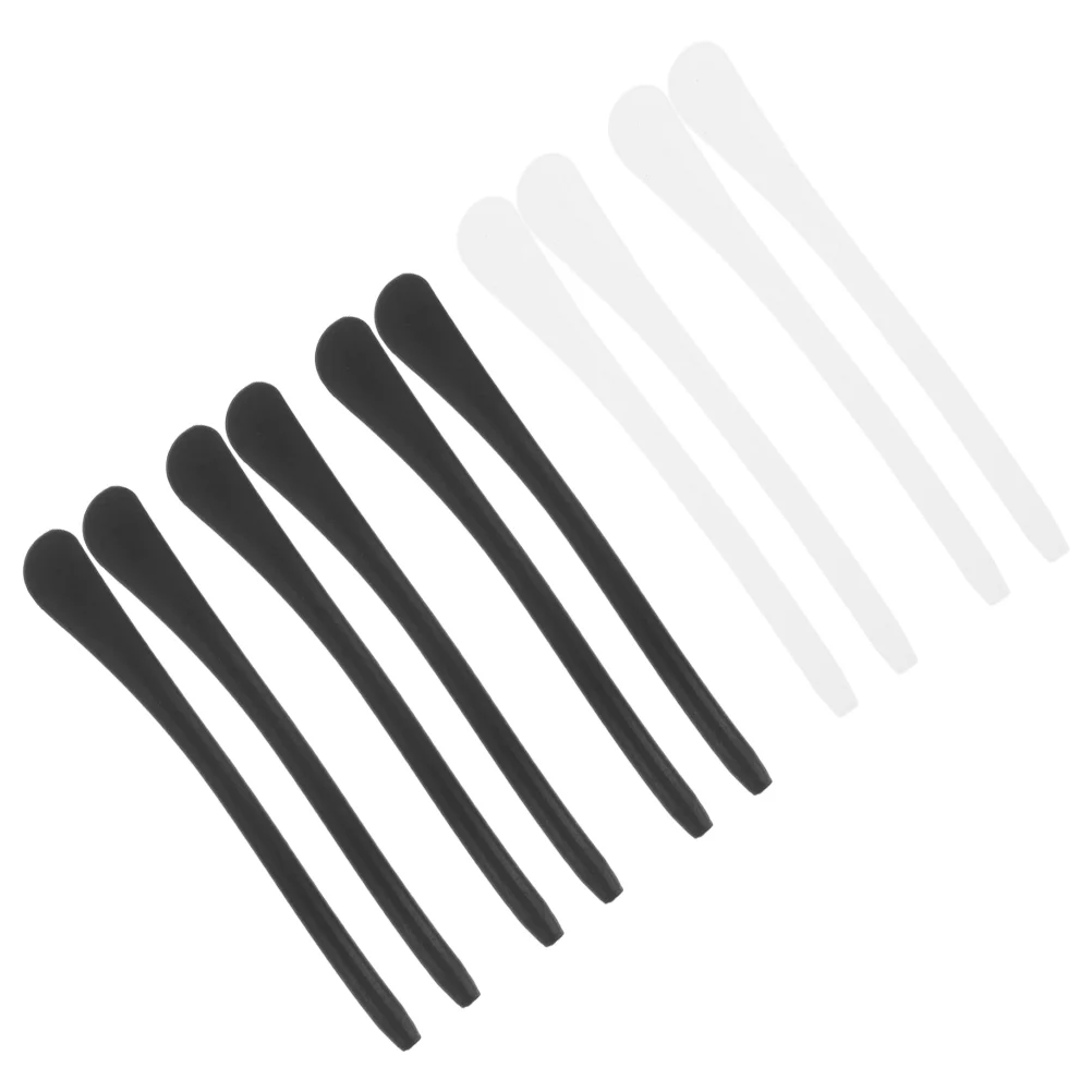 5 Pairs Anti Slip Glasses Ear Leg Sleeves Silicone Temple Tips Eyeglasses Accessories Comfortable Ear Pads For Repair Tools