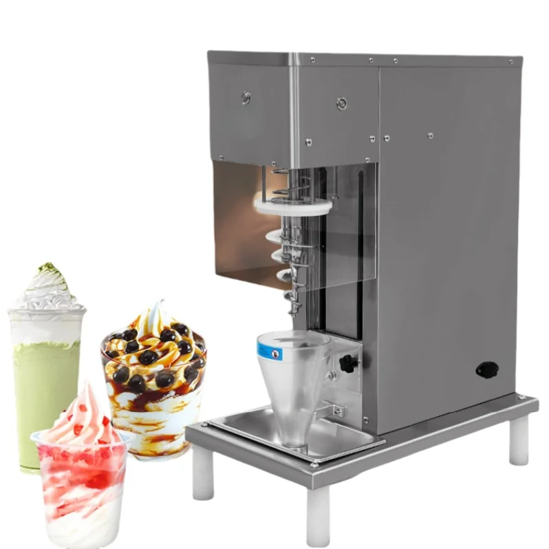 Ice Cream Mixing Blender Machine Professional for Soft Swirl Frozen Fruits