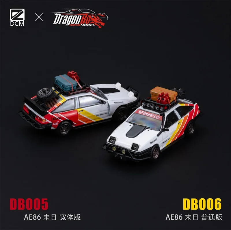 D.BoModel & DCM Diecast Model Car, AE86 Limited 999, 1:64, pré-encomenda