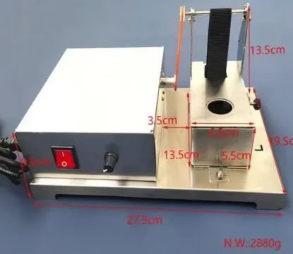 Dyeing Coloring Sprayer Electric Embossed Edge Coloring Machine