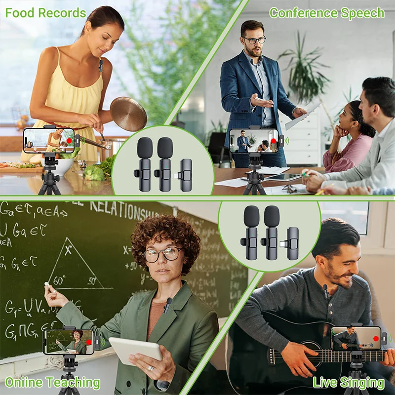 2.4G Wireless Lavalier Microphone 5