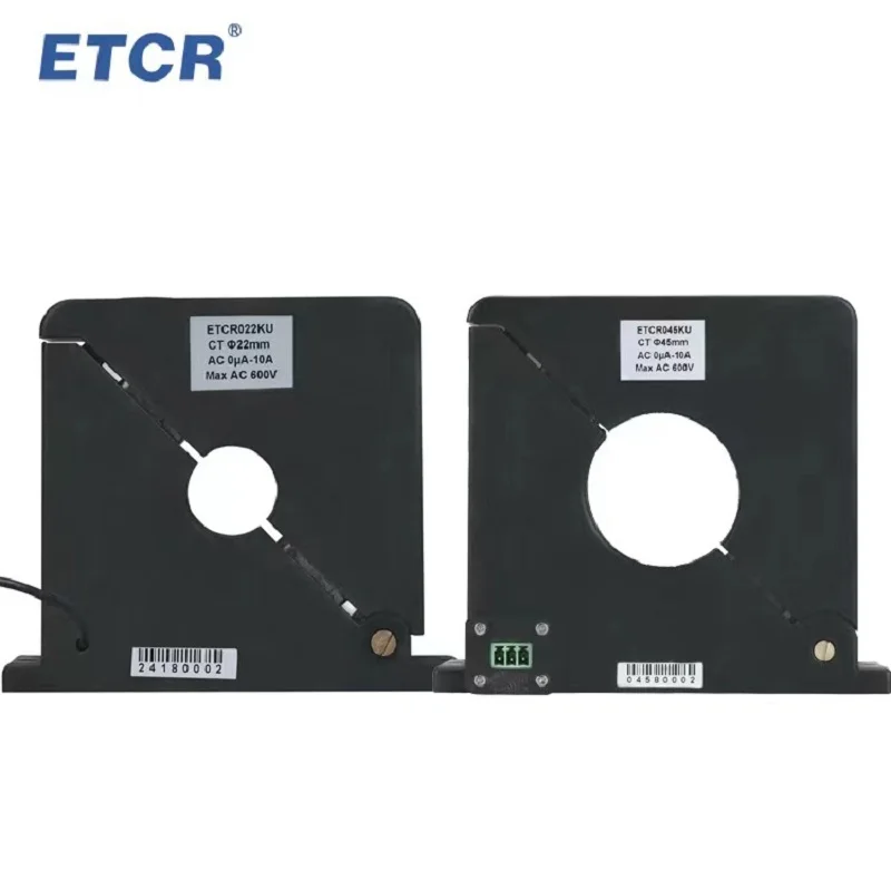 Imagem -05 - Fraco Vazamento Atual Sensor 0.0ma10a ac Resolução 1ua Split Core ct Probe Microampere Etcr022ku Etcr045ku Etcr080ku Etcr090ku