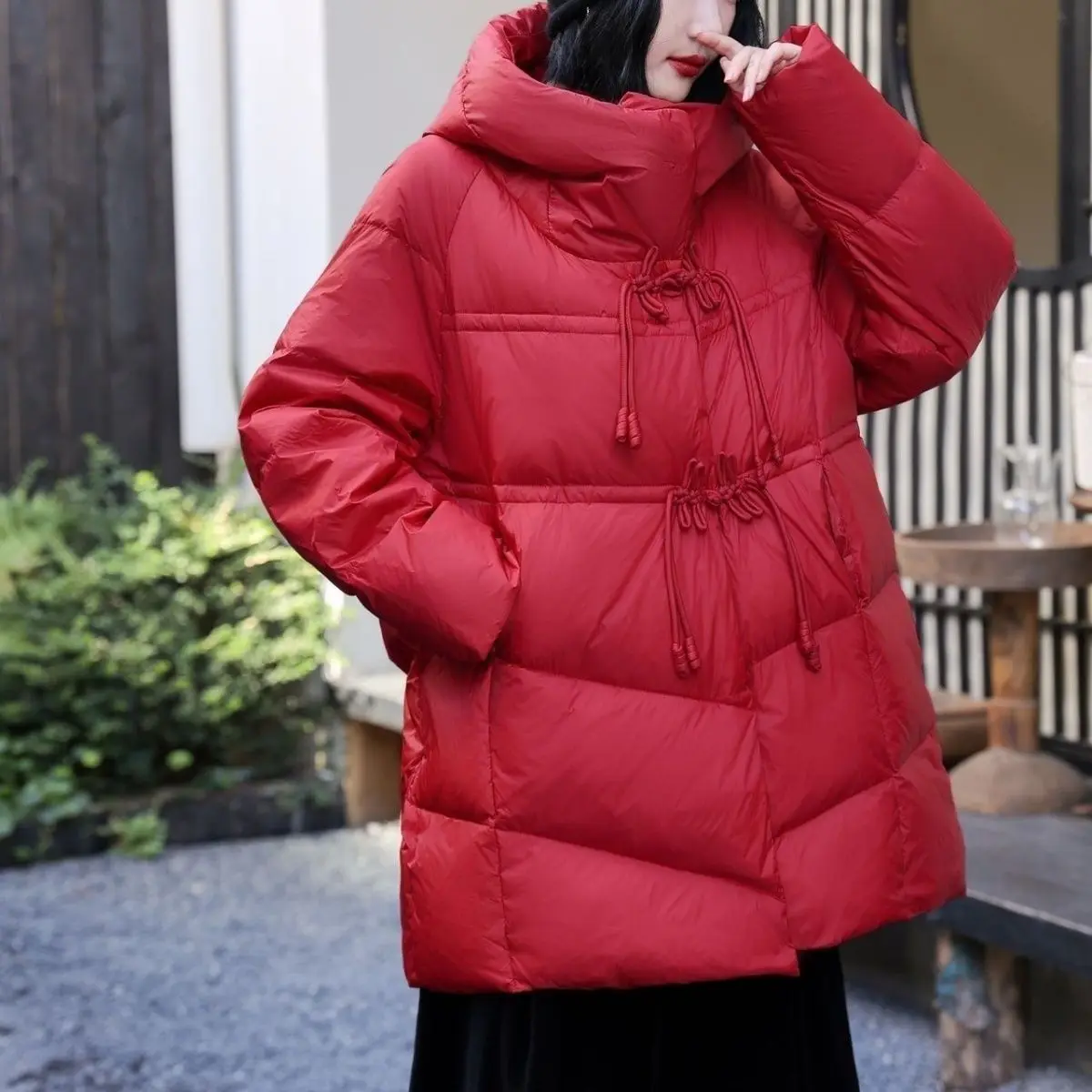 

Autumn and Winter Women's Down Jacket Commuting Retro New Chinese Leisure Jacket