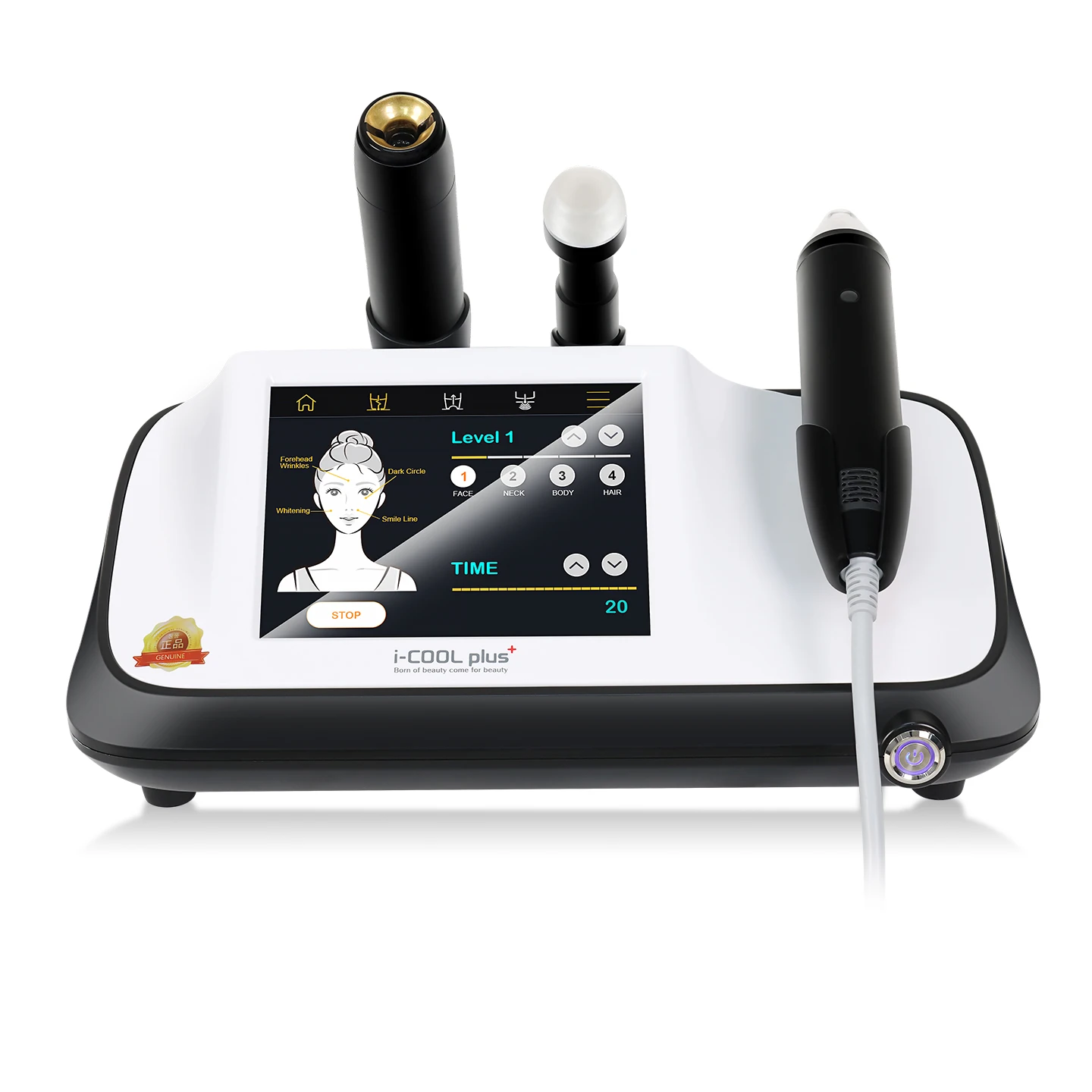 

Cold Plasma Beauty Device for Home Use New Facial Heating Introduction Lifting Firming Anti-Aging Skin Rejuvenation