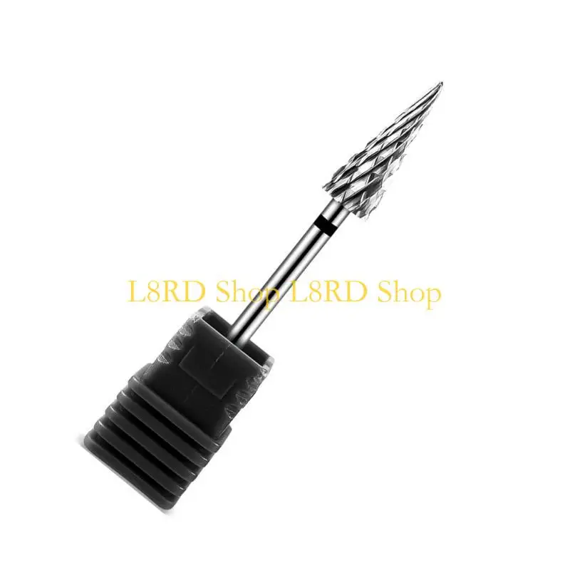 L8rd aço prego broca cortador fresa para manicure pedicure unhas arte girar rebarba broca elétrica acessório ferramenta