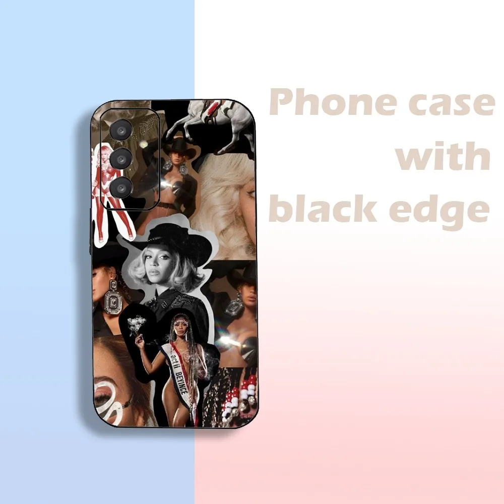 Beyonce COWBOY-S CARTER Phone Case For Samsung Galaxy A52 A12 A51 S21 Edge S22ULTRA S23 S20LITE Plus Ultra Black Cover