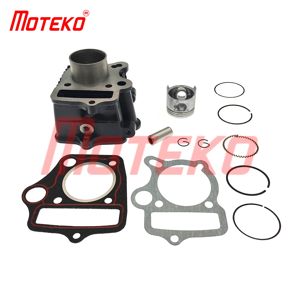 BX18080004 C50 ATV50 39MM CYLINDER AND PISTON KIT 4T 139FMB 50CC ENGINE PARTS FOR CHINESE CUBS MINI ATV POCKET BIKE