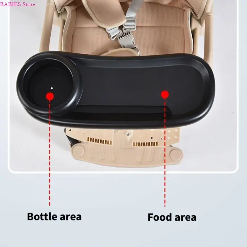 

C9GB Travel Strollers Tray Dinning Plate for Playkids Maruya Provide Comfortable Eating Experience with Secure Attachment