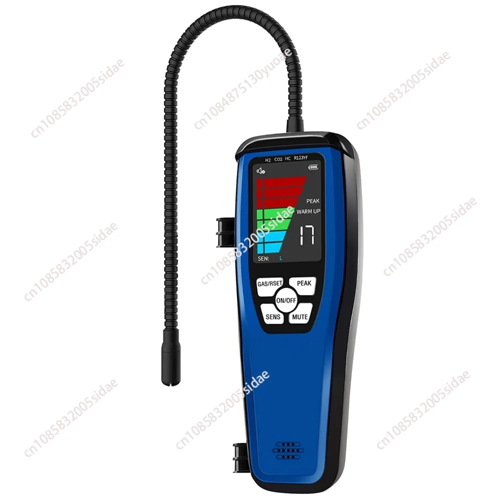 LD-600 Advanced Refrigerant Freon Leak Detector Halogen Tester for HVAC Gas Analyzer CFCs HCFCs HFCs 10 Years' Life