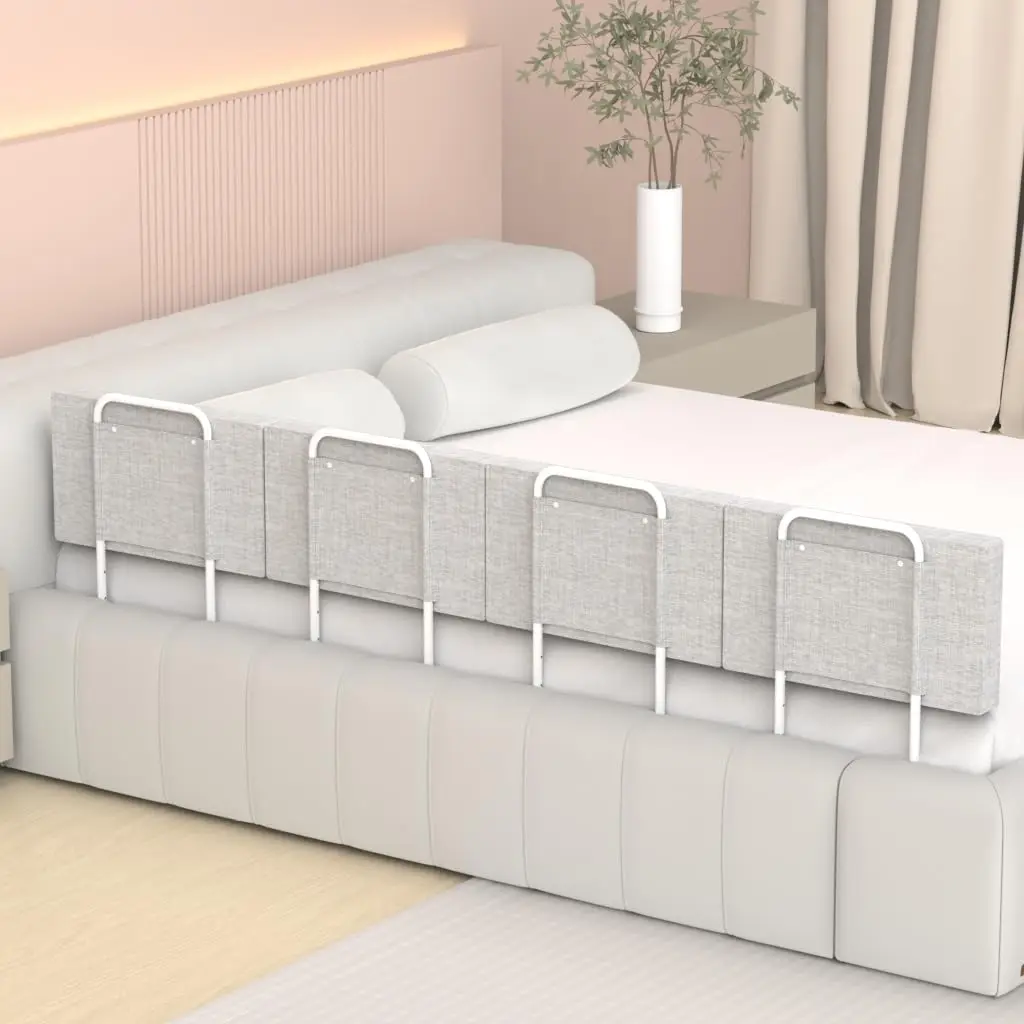 

Bed Rail, Bed Rail for Toddlers, Kid, 78.7 Inch Bed Side Rails Safety for Queen, King, Full, Twin, Bunk, Dorm Beds, Customized