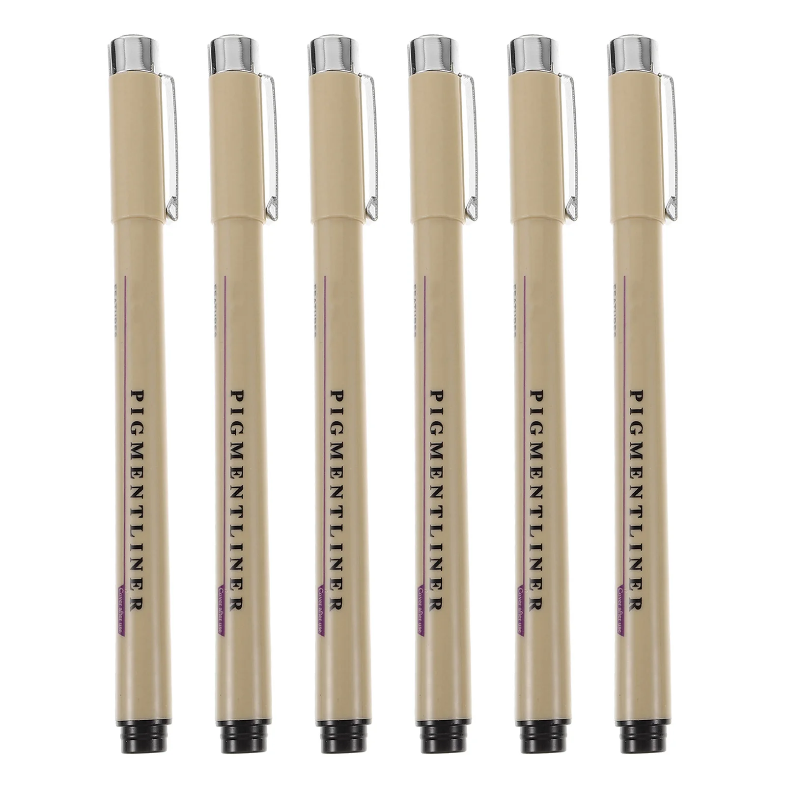 12 قطعة من أقلام الخطوط العريضة المقاومة للماء، أقلام رسم فنية رفيعة للرسم والرسم، قلم توضيحي للفنانين