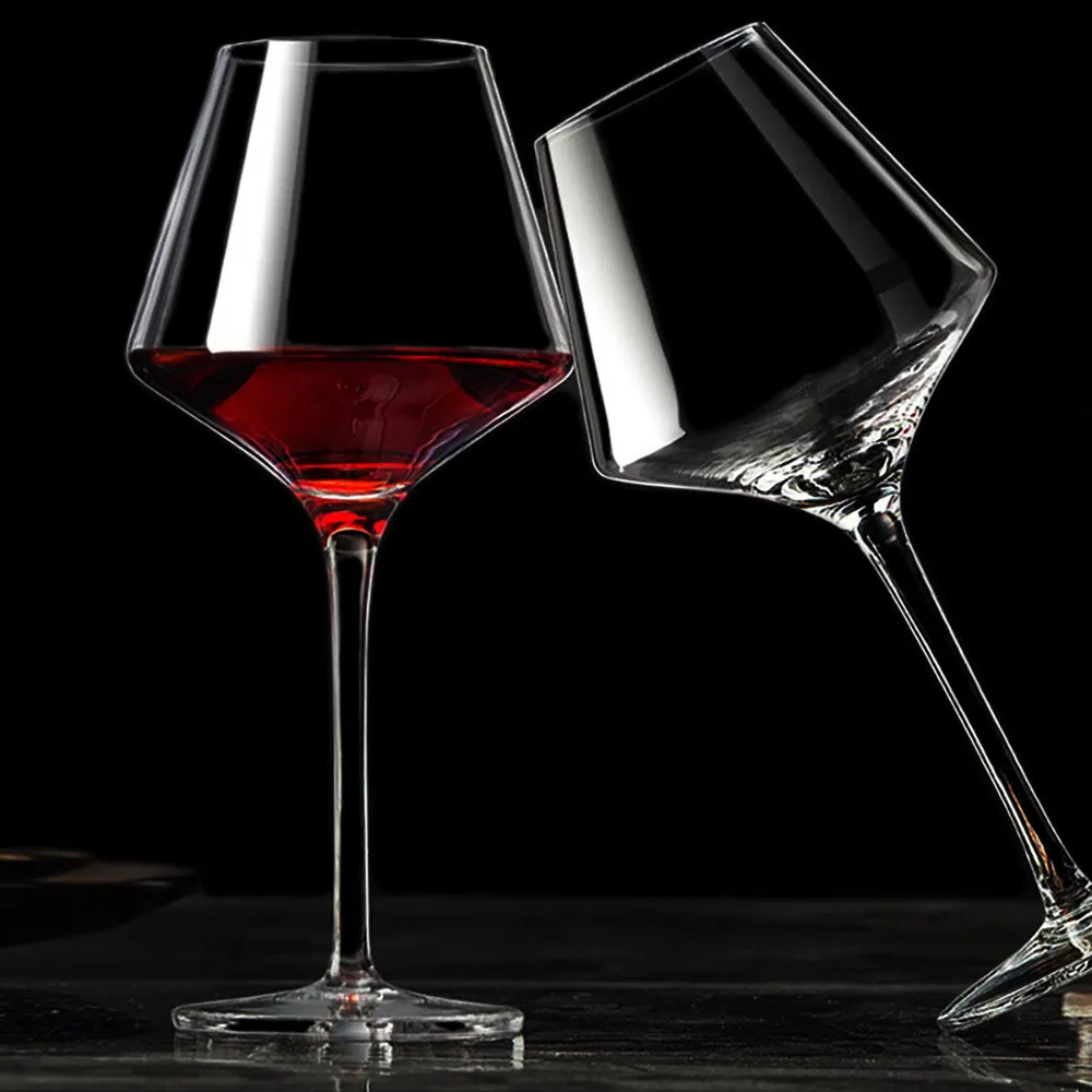 

Red Wine Glass Set Burgundy Red Wine Glass Goblet Glass Wine Glass Big Belly Wine Glasses 2 pcs