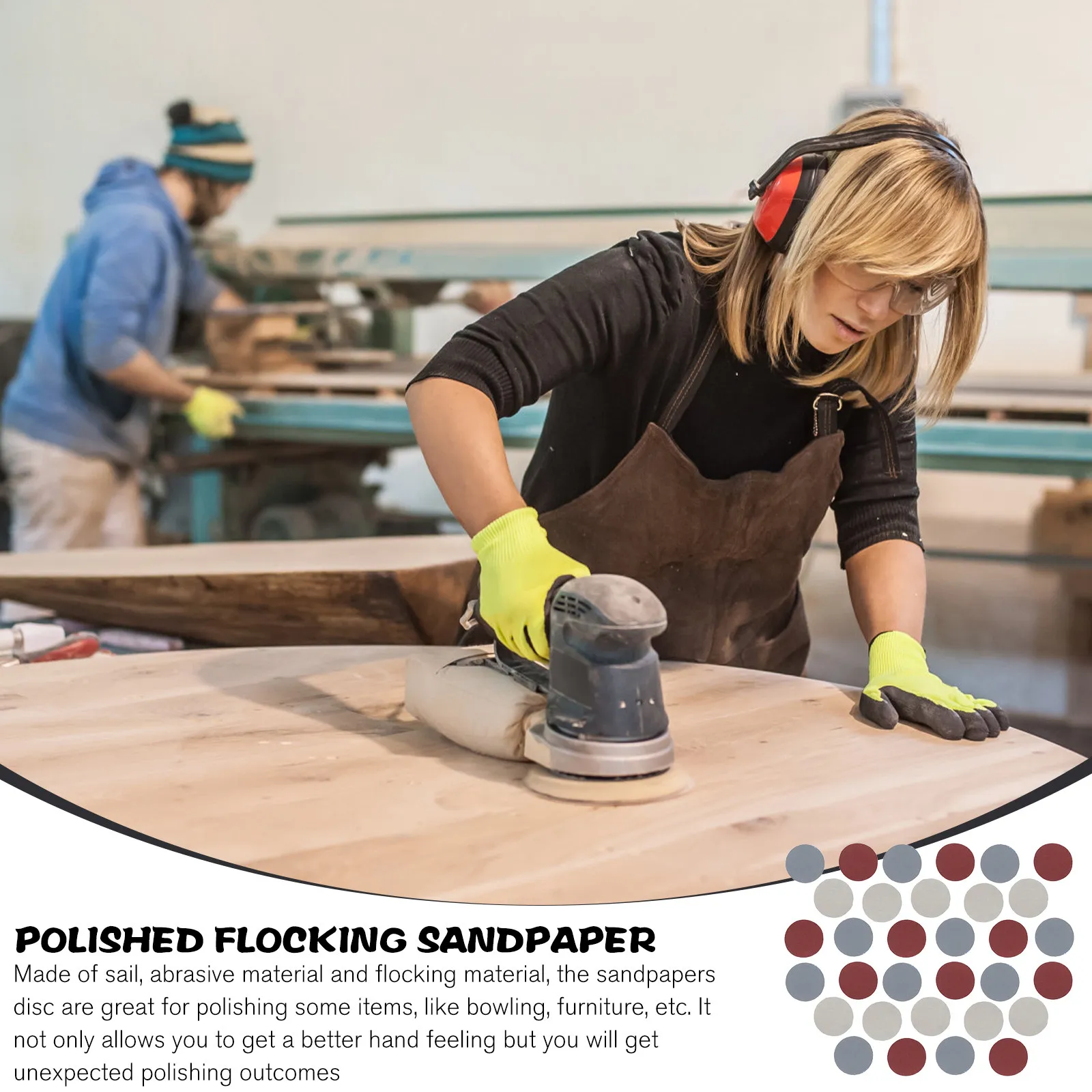 180Sheets Sanding Discs 25Mm Sandpaper Abrasive Self-Adhesive Discs 60-5000 Grit for Polishing Grinding Buffing Smooth Finish