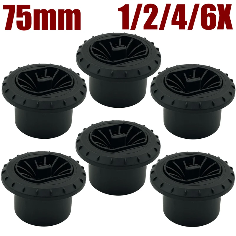 

1/2/4/6X 75 мм/2,95 дюйма, теплое воздуховодное отверстие 360 градусов ° Вращающийся дизельный стояночный обогреватель, кондиционер для автомобиля, грузовика, фургона, кемпера