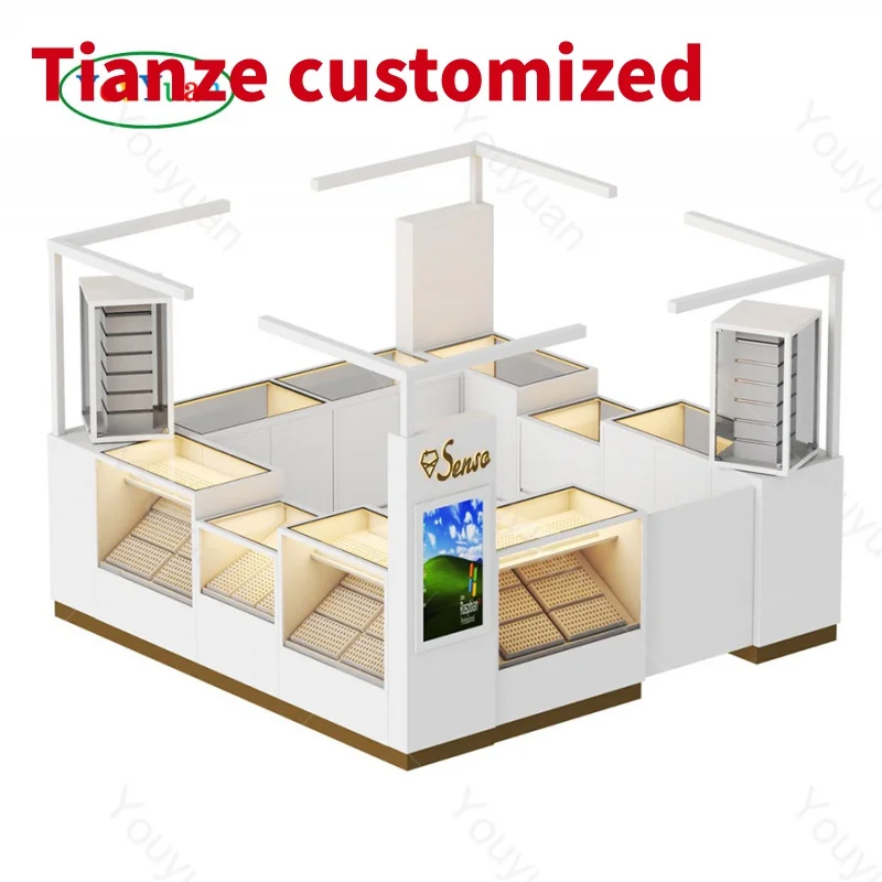 

(customized)YOUYUAN jewellery display cabinet mall glass jewelry kiosk 10 by 12ft jewellery repair kiosk used jewelry kiosk