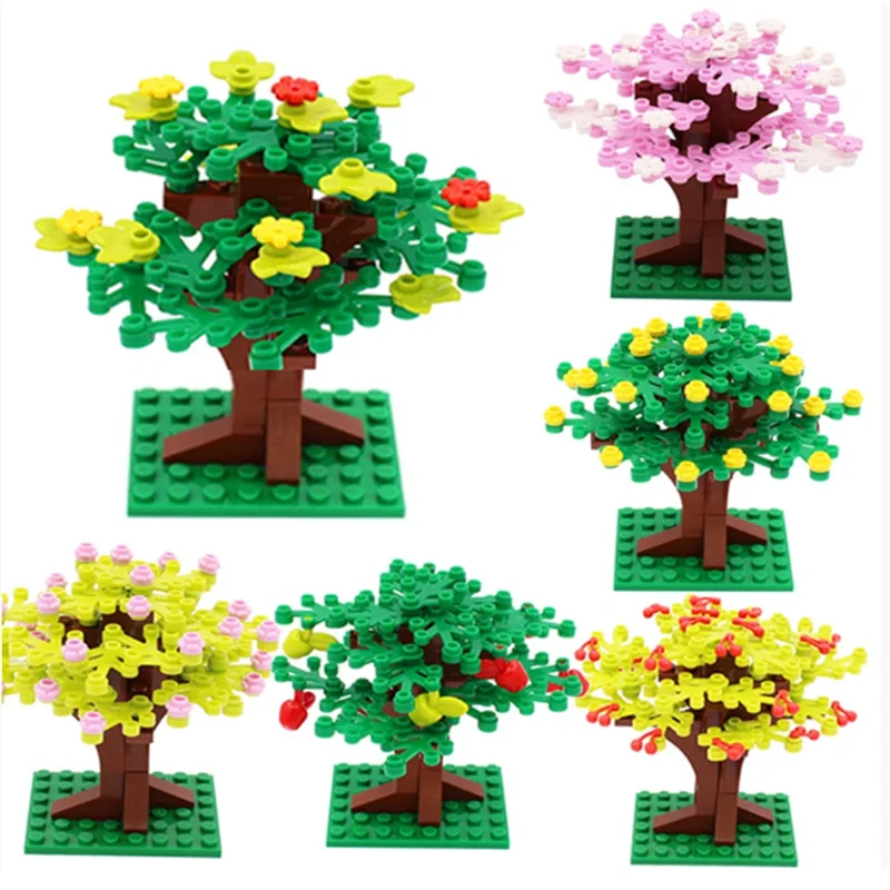 Buildings Blocks Tree Flower S - Bonsai Garden Lego Set review and price