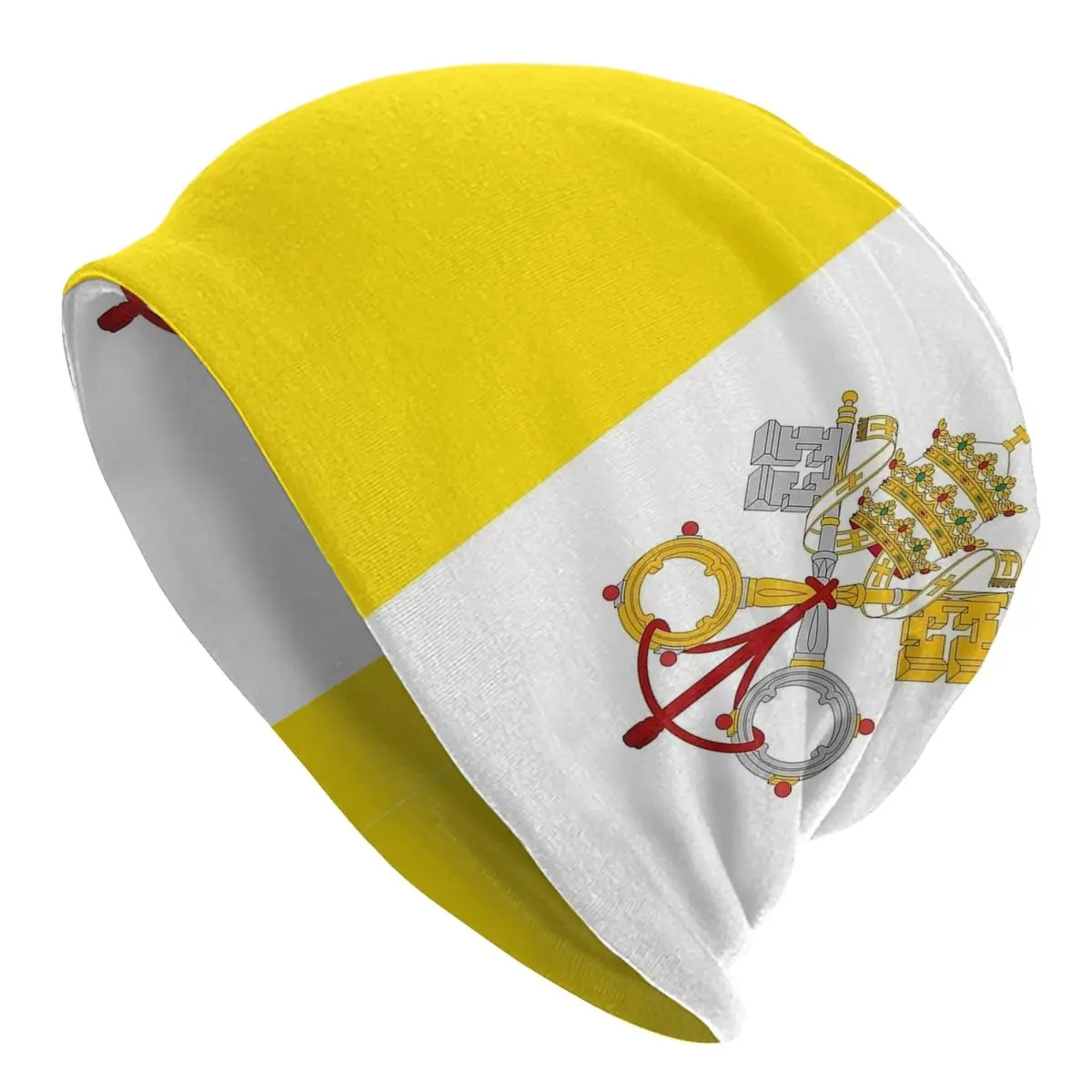 Vatican Flag Cap Vintage Unisex Outdoor Skullies Beanies Hats Summer Warm Dual-use Bonnet Hats