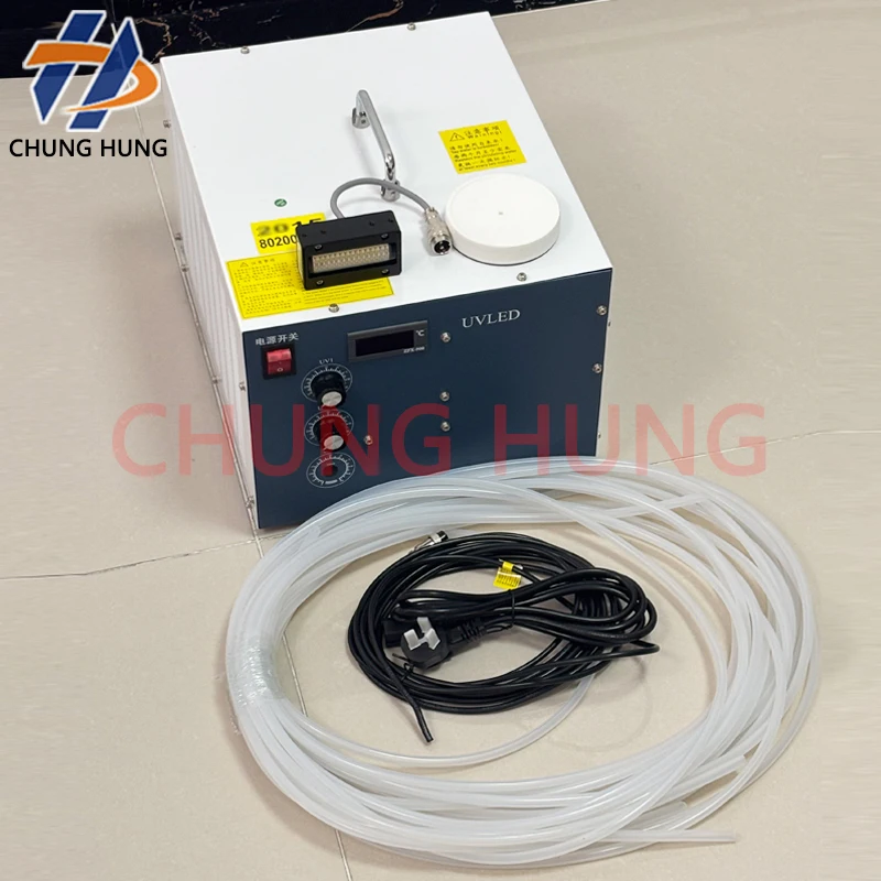 

6020 complete set of UV flatbed printer LED curing lamp UV ink drying water-cooled UV LED curing drying lamp