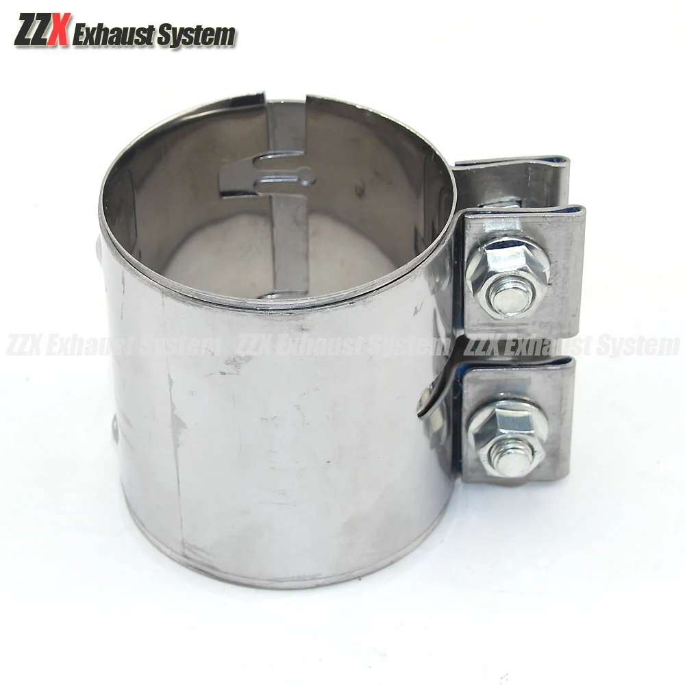 Auto parts exhaust pipe connection clip 304 stainless steel pipe clip 2.75/3/3.14/3.38-inch pipe high-strength connection clip