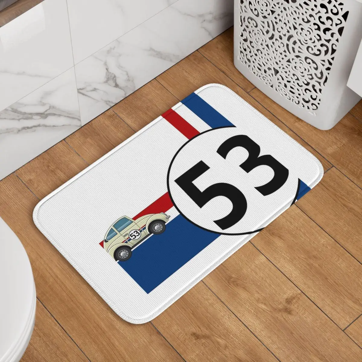 Herbie Number  Doormat Kitchen Entrance Home Floor Mat Non-slip Carpet Rug for Balcony Footpad Mats