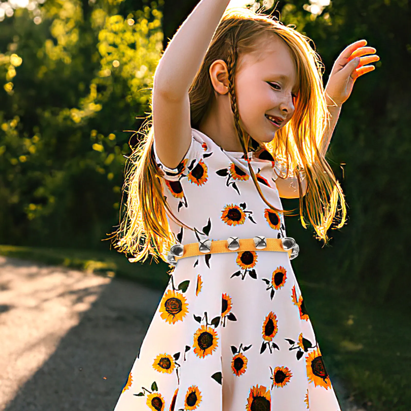 

Dance Waist Bell for Children Comfortable Fit Adjustable Size Clear Tone Ideal for Early Education Performance Percussion