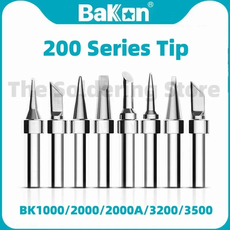 Grot lutowniczy Bakon BK200M do stacji spawalniczej BK1000/BK2000/BK2000A/BK3200/BK3500, k/SK/LK/B/IS/2.4d/4.2d/1c/5c