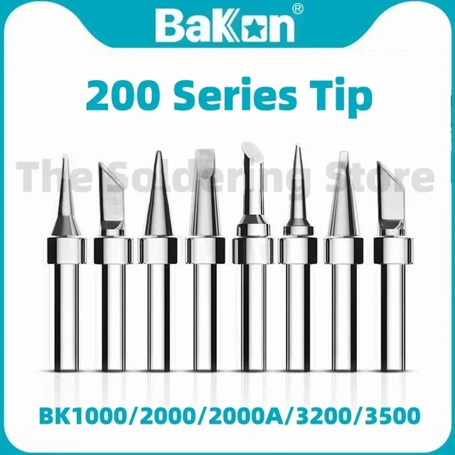 Grot lutowniczy Bakon BK200M do stacji spawalniczej BK1000/BK2000/BK2000A/BK3200/BK3500, k/SK/LK/B/IS/2.4d/4.2d/1c/5c