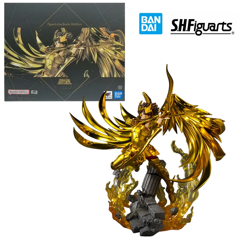 Bandai Figuarts Zero Touche Metallique Sagittarius Seiya Saint Seiya 25Cm Anime Original Action Figure Model Toy Gift Collection