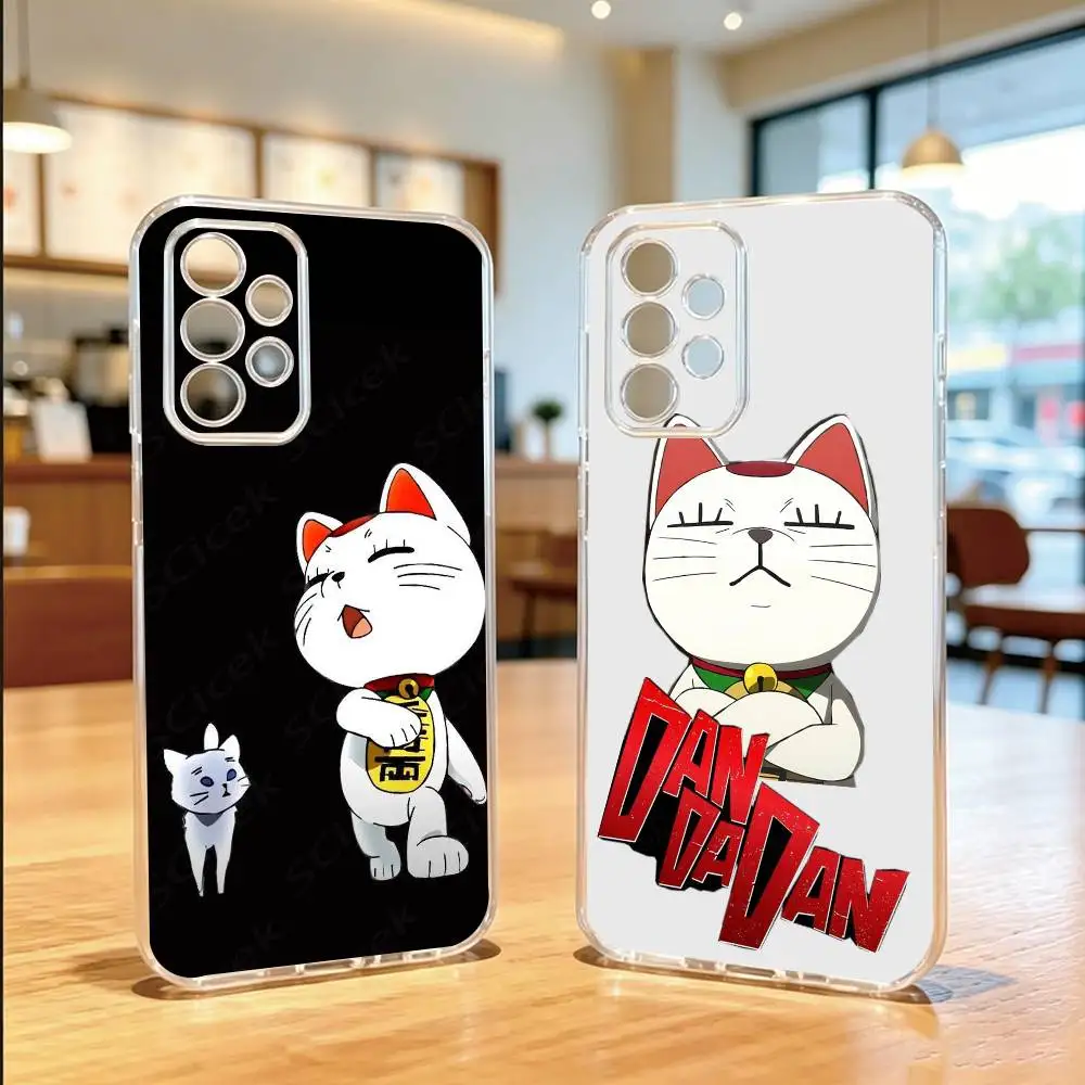 Cat T-Turbo B-Baba TB Phone Case Transparent Silicone Soft For Samsung S25,S24,S21,S22,S23,S30,Ultra,S20,Plus,Fe