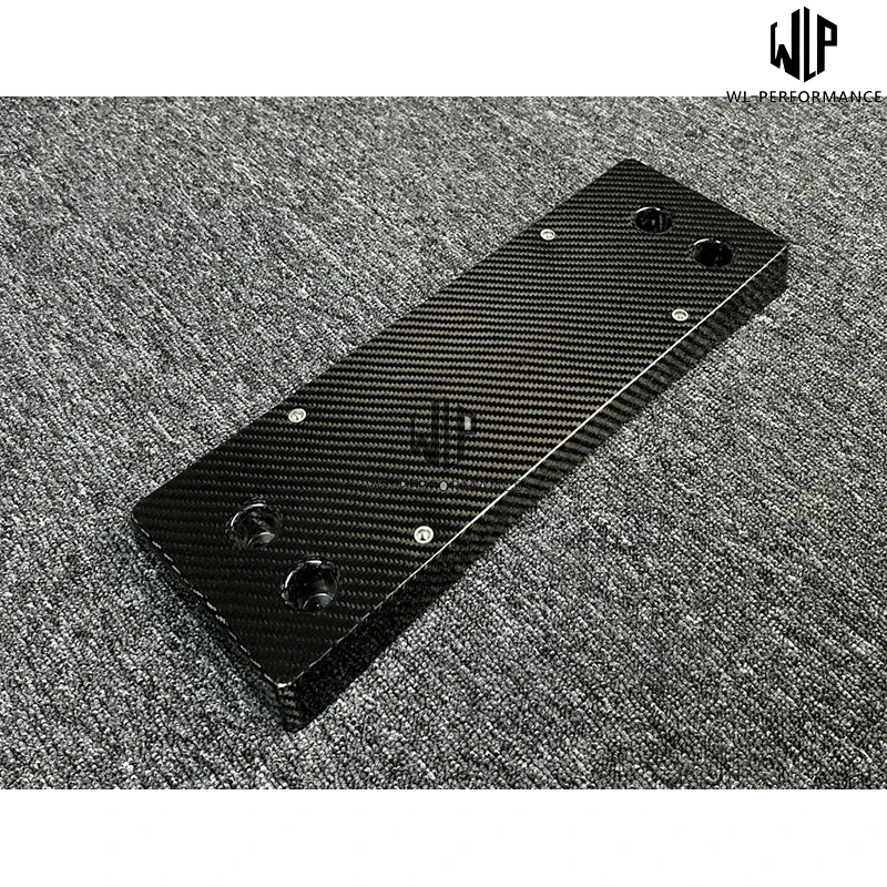 High Quality Carbon Fiber Car License Plate Cover Trims For BMW G80 M3 G82 M4 2021 UP