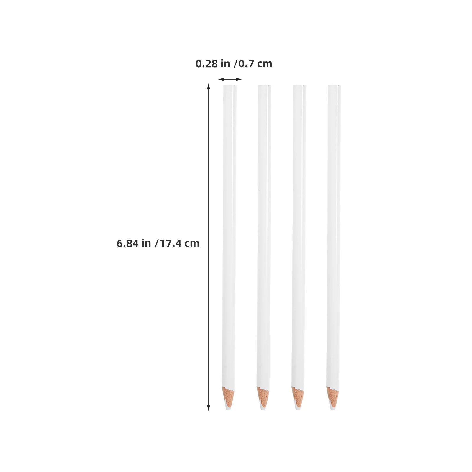 25 Stück waschbare Stoffmarkierungsstifte zum Nähen und Quilten, Schneiderkreidestift zum temporären Musterzeichnen auf allen Stoffen