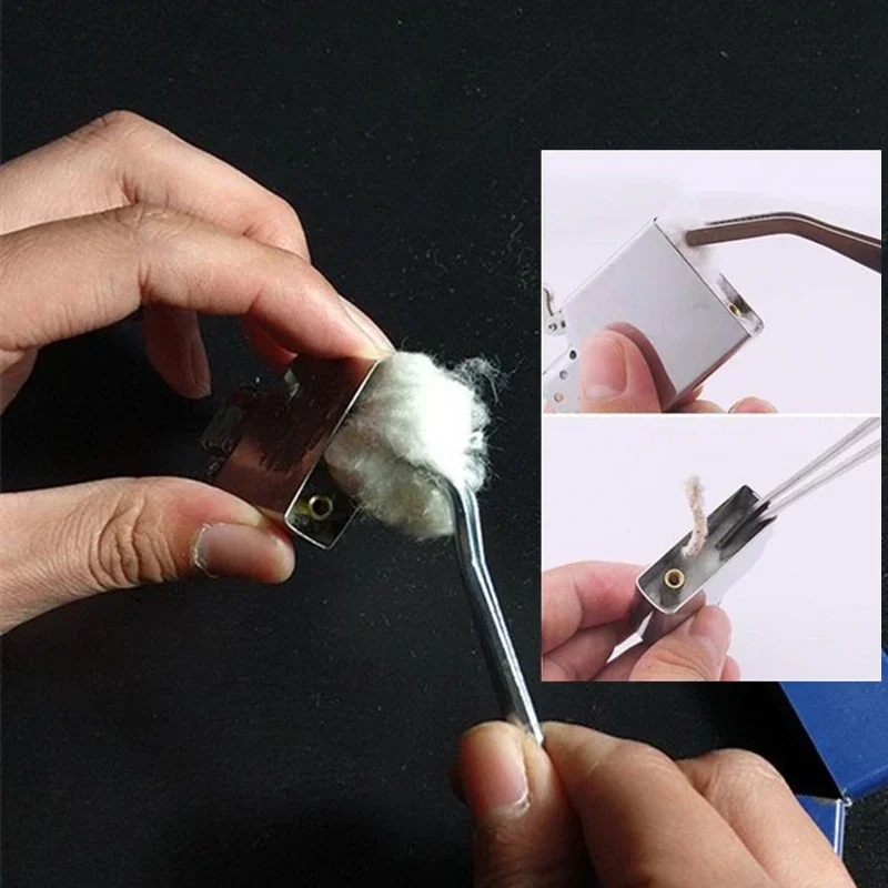 50/30/10pcs Universal Lighter Oil Absorbent Cotton For Zippo Zorro Lighter Inner Inserts Spare Parts Replacement Accessories view 3