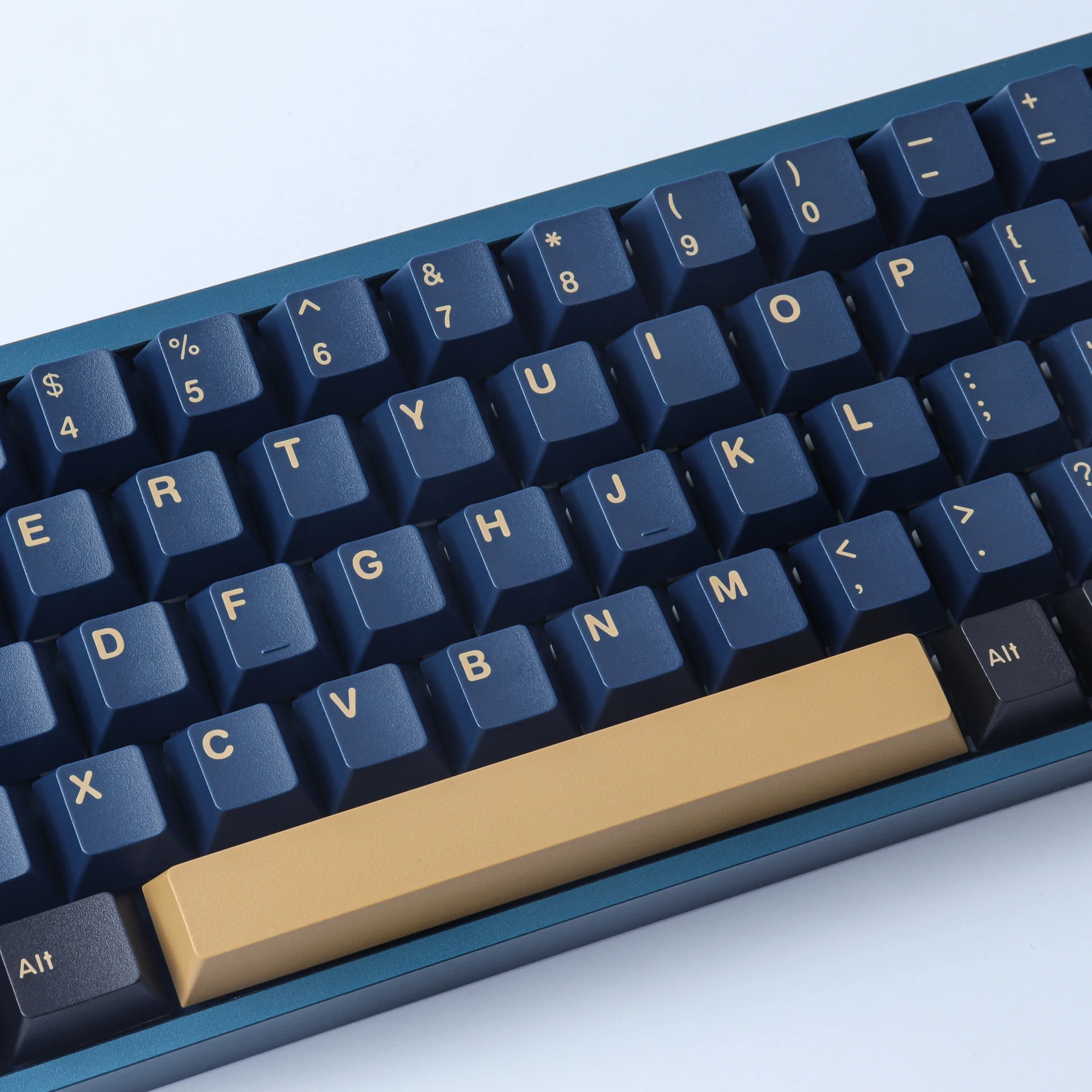 Колпачки для механической клавиатуры gmk Blue Samurai, 173 клавиш, ABS колпачки для клавиш, вишневый профиль, двойные колпачки для механической клавиатуры